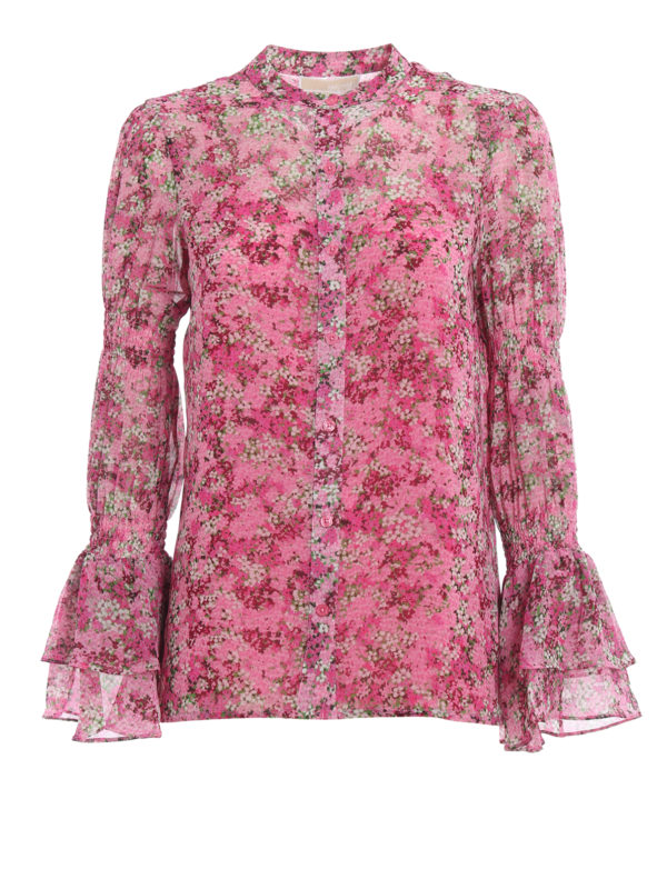 michael kors chiffon blouse