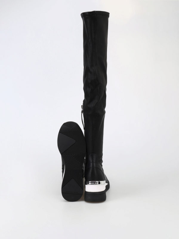 michael kors ace stretch high boots