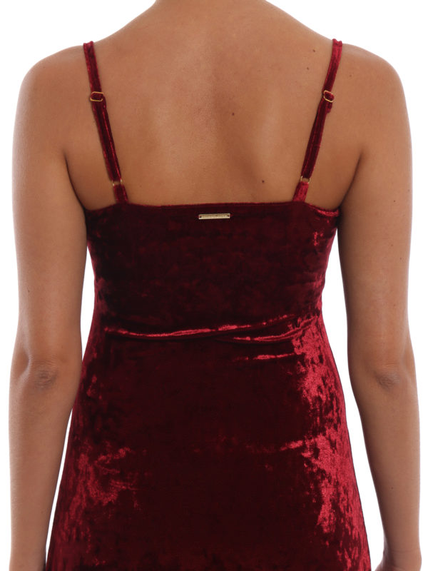 michael kors maroon dress