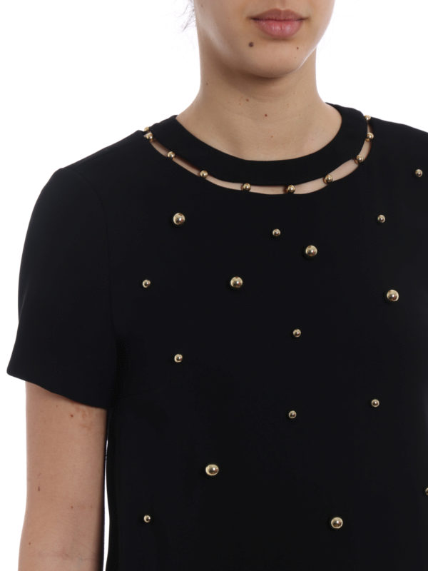 michael kors gold blouse