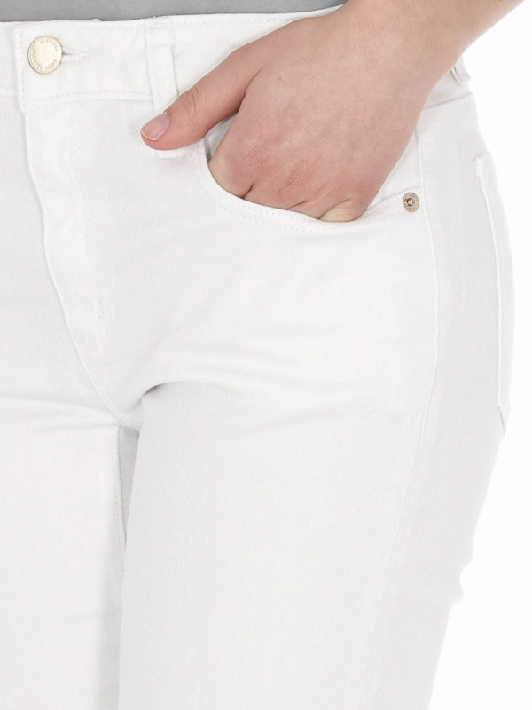 michael kors white capri jeans