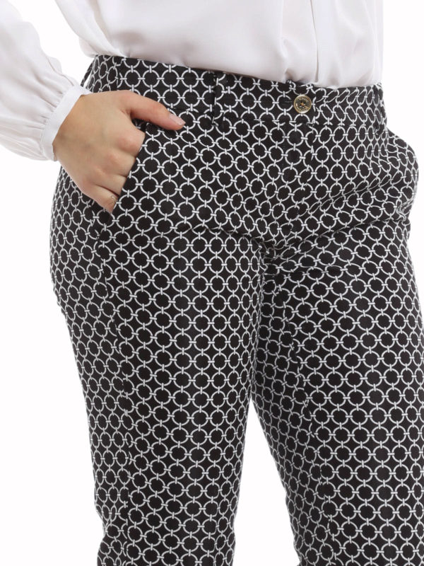 Tailored & Formal trousers Michael Kors - Miranda printed pants -  MS63F543ZJ142