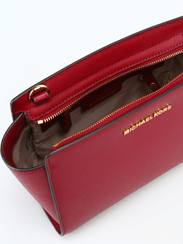 michael kors selma maroon