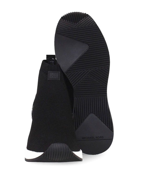 Trainers Michael Kors - Skyler high-top slip-on sock sneakers -  43T8SKFE6D001