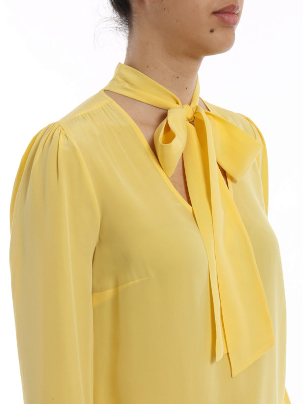 michael kors yellow top