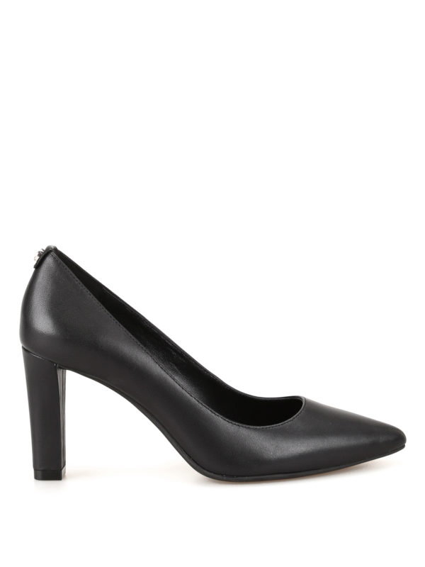 michael kors abbi leather flex pumps