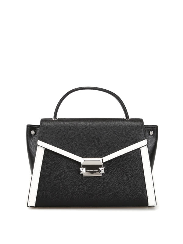 michael kors gunmetal handbag