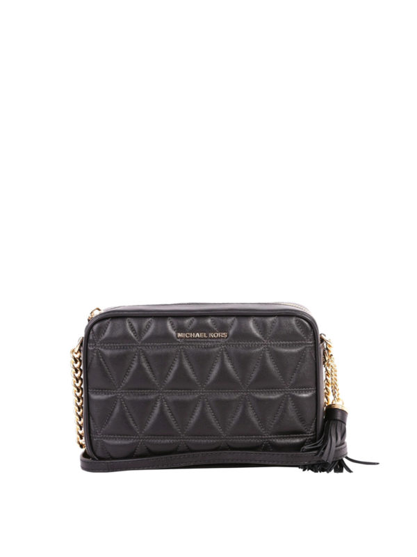 ginny medium quilted leather crossbody bag