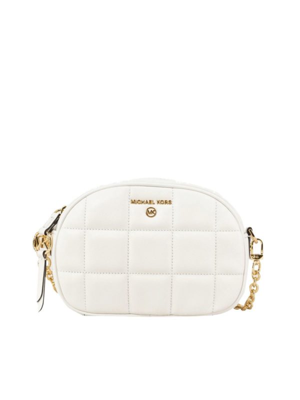 white michael kors cross body