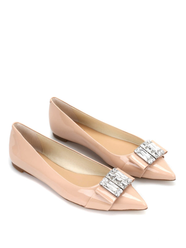 michael kors camel flats
