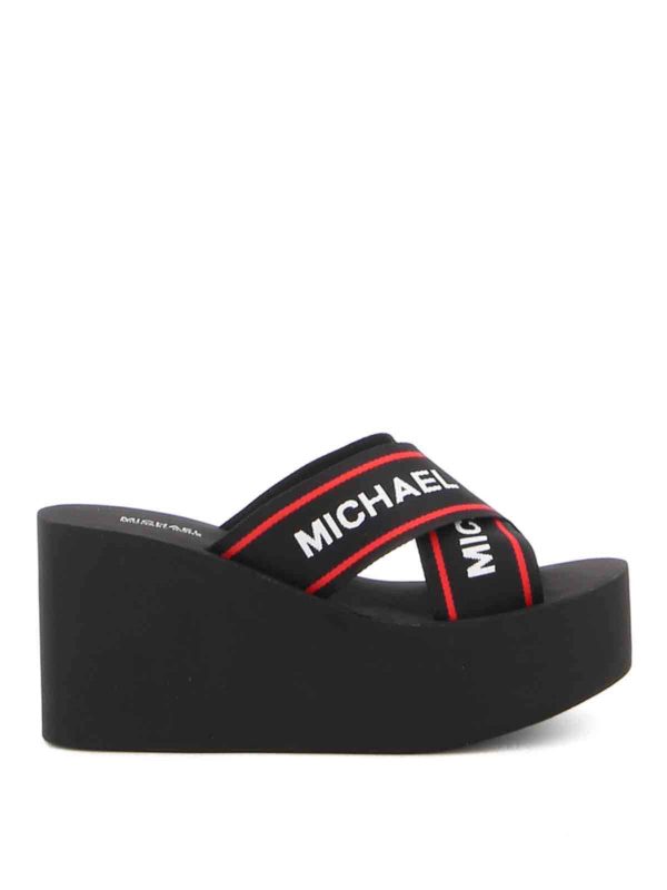 michael kors flip flop wedge