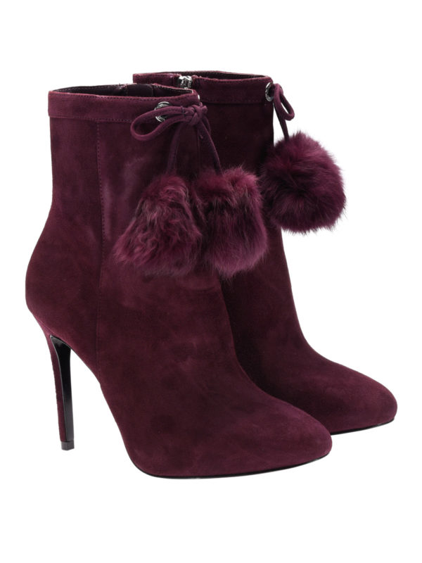 michael kors suede booties