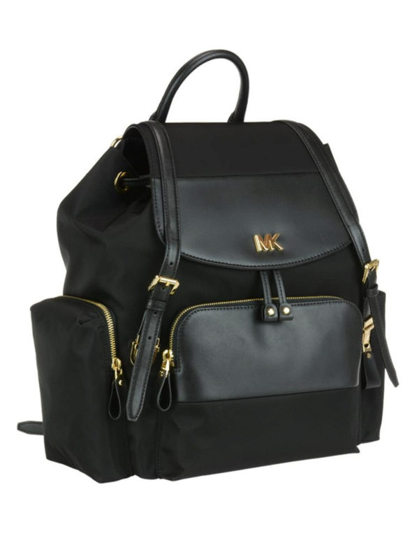 michael kors black camera bag