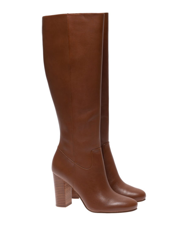 lottie leather boot michael kors