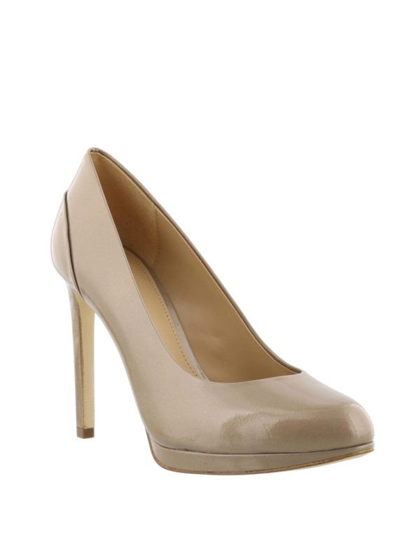 michael kors antoinette patent leather pump