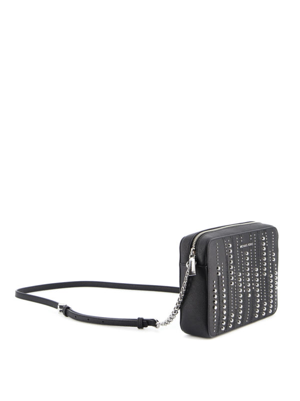 michael kors jet set studded crossbody