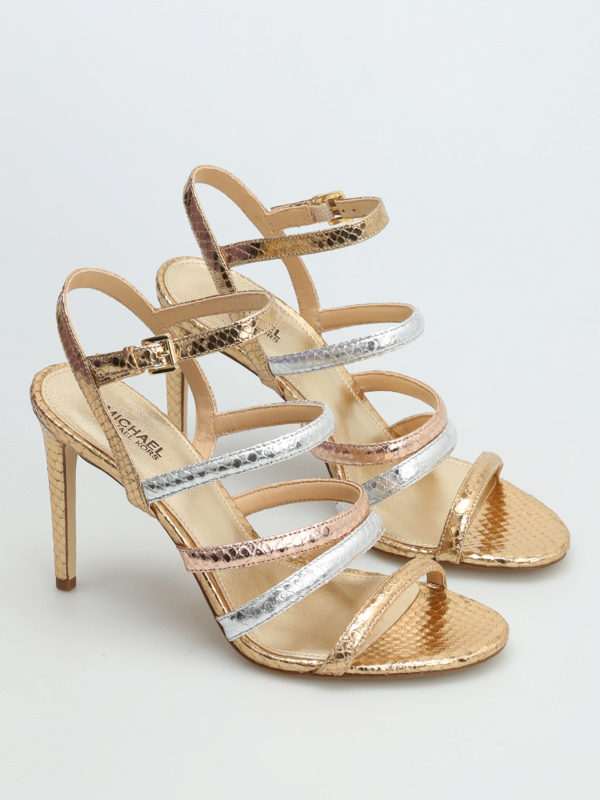 michael kors flats blue