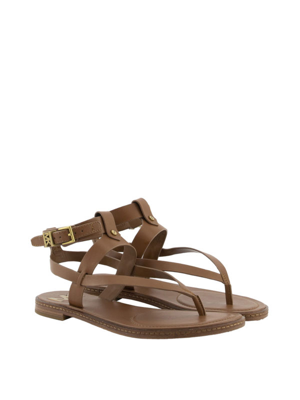 michael kors pearson leather sandals