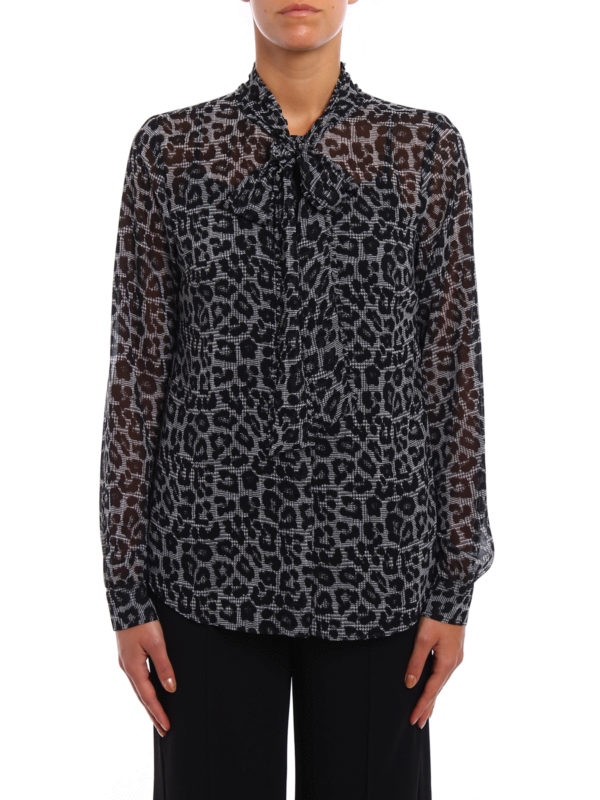 michael kors cheetah shirt