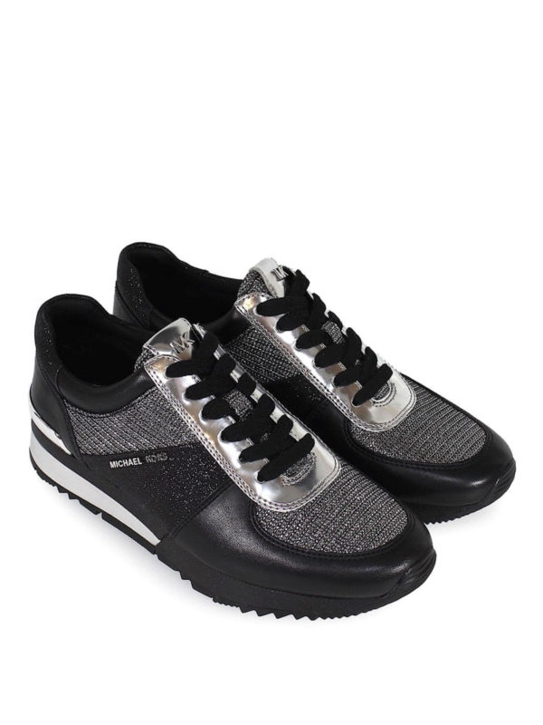 michael michael kors allie leather sneaker