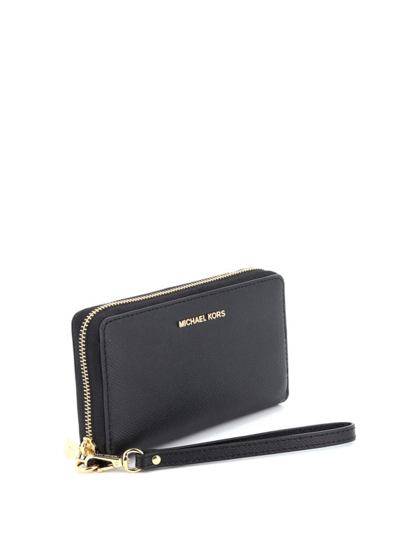 Wallets & purses Michael Kors - Jet Set black zip-around wallet -  34F9GTVE9L001