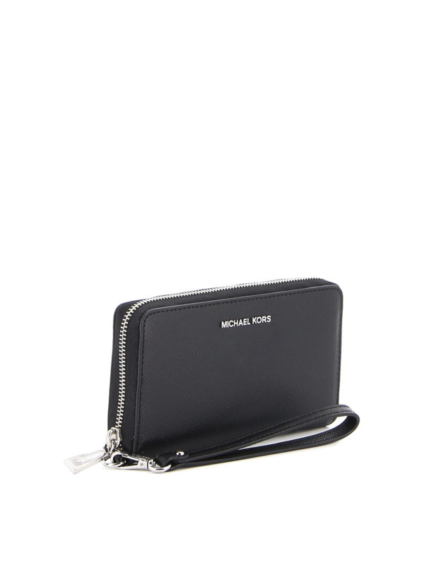 michael kors large zip around wallet