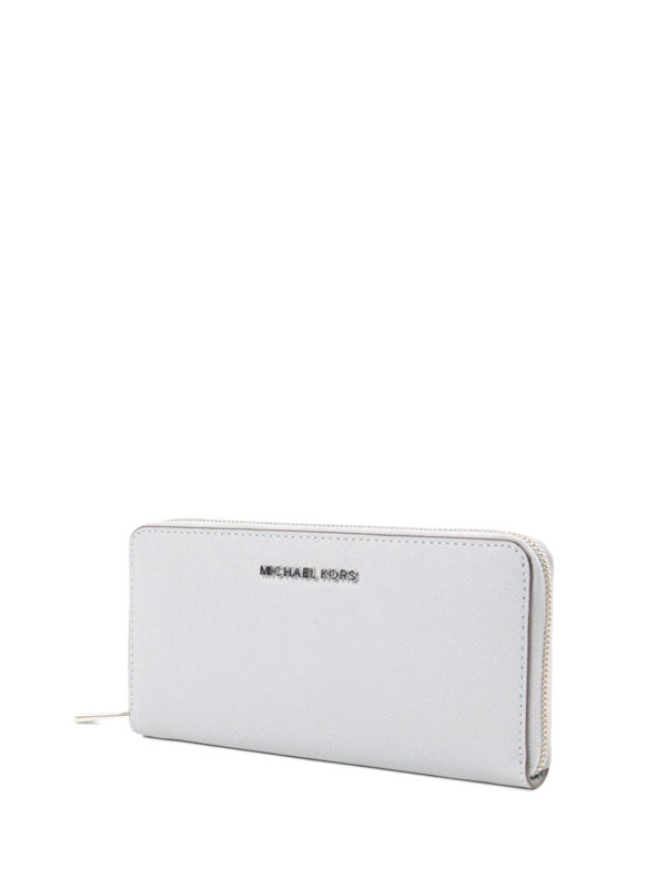 michael kors jet set travel wallet white