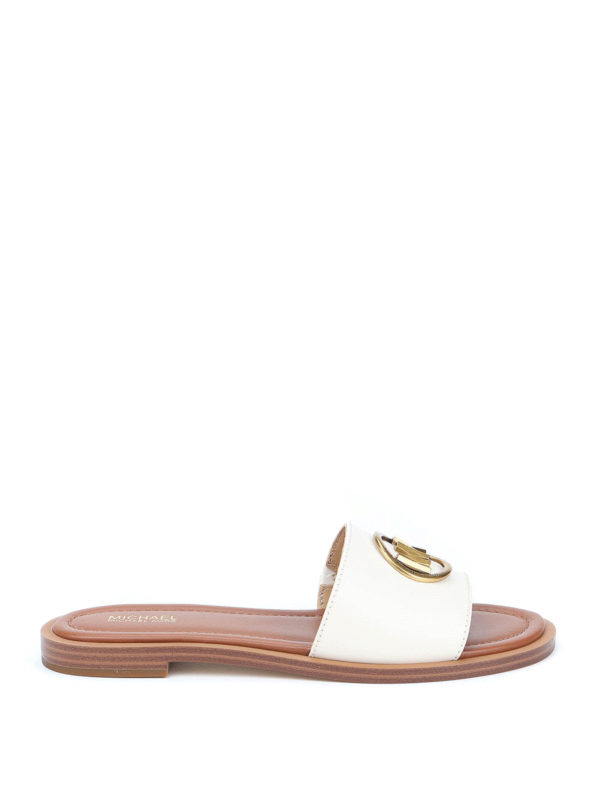 Sandals Michael Kors - Brynn leather slides - 40S0BYFP1L289 | iKRIX.com