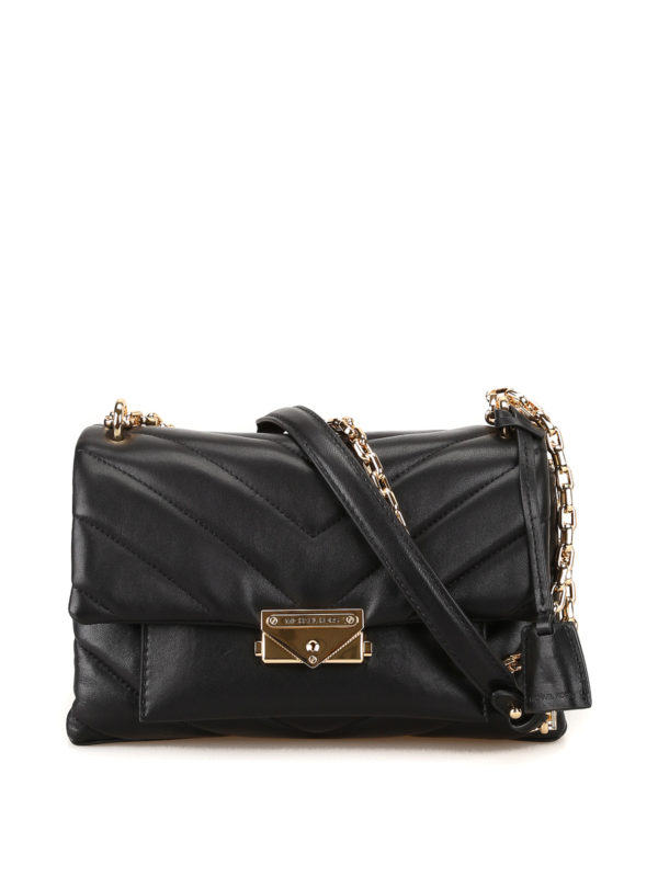 cece quilted leather shoulder bag