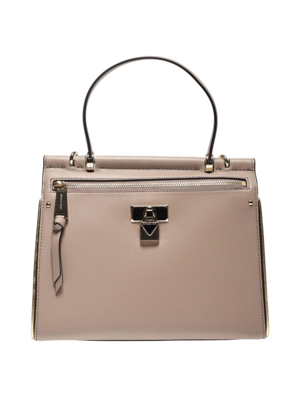 michael kors light beige handbag