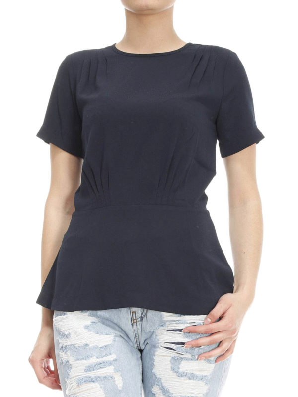 michael kors peplum top