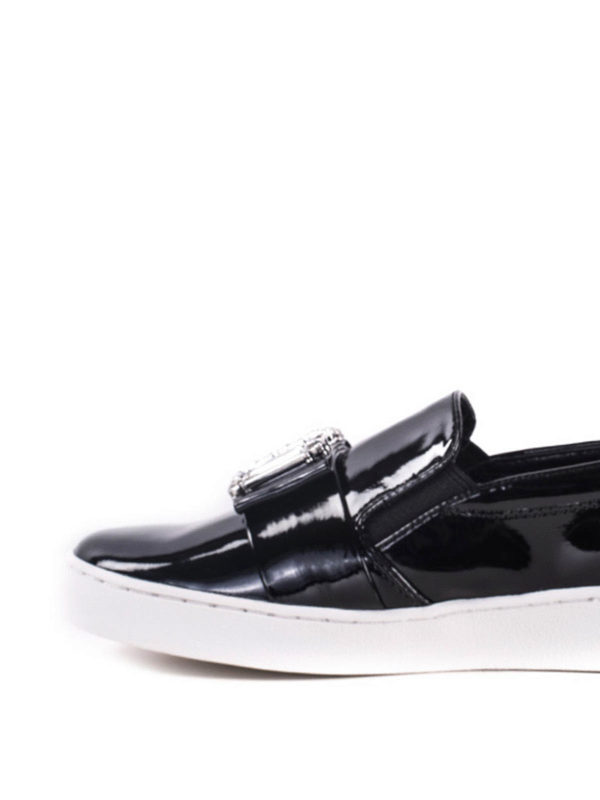 michael kors patent leather sneakers