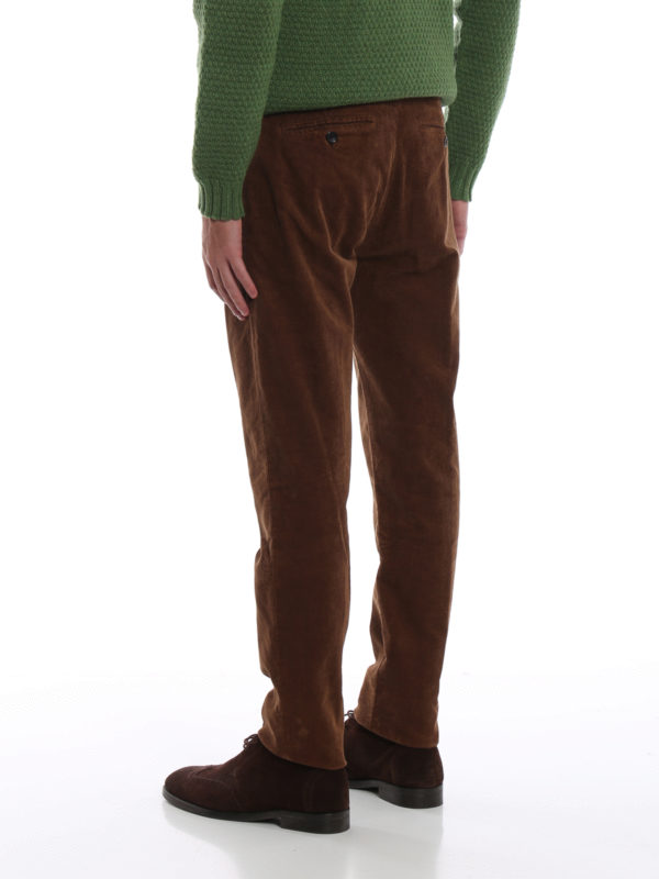 Mike camel corduroy trousers 