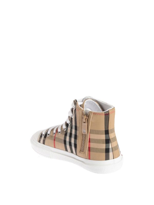 burberry larkhall high top sneakers