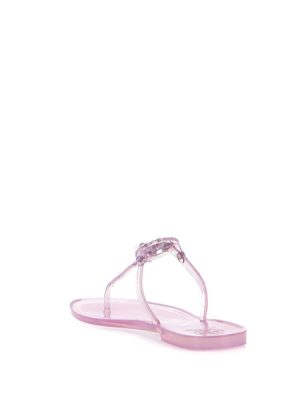 tory burch purple jelly sandals