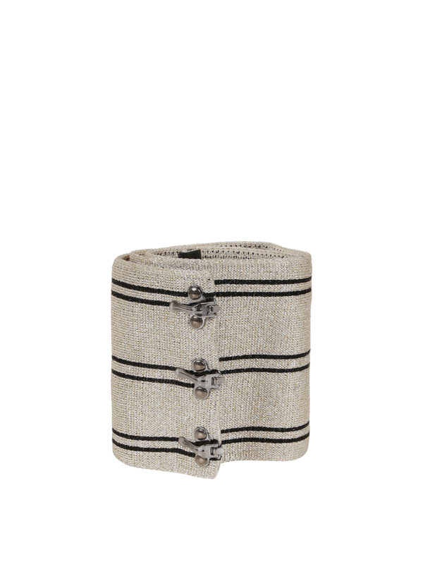 MISSONI: belts online - Oversized striped belt