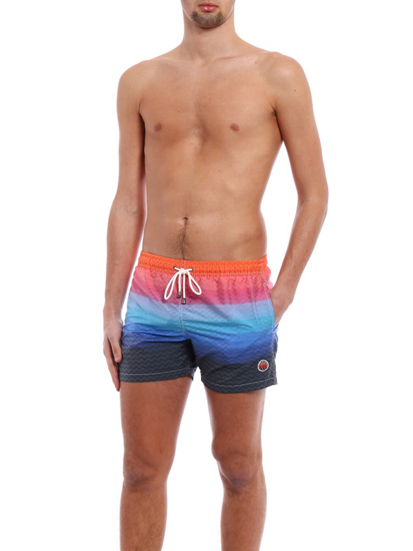 Multicolour swim shorts 