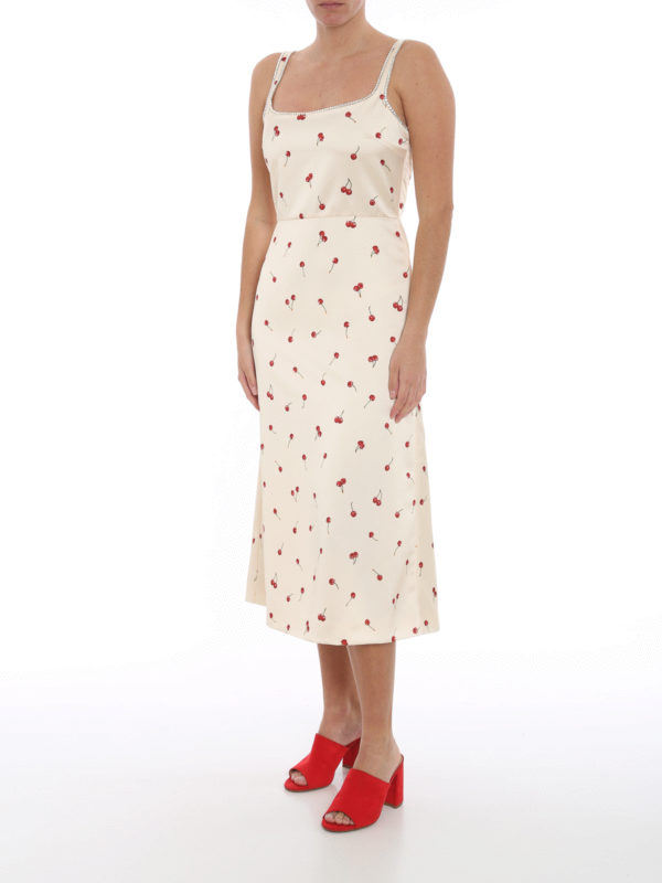 miu miu strawberry dress