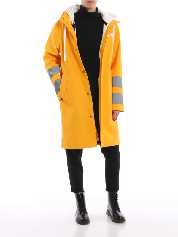 waxed raincoats