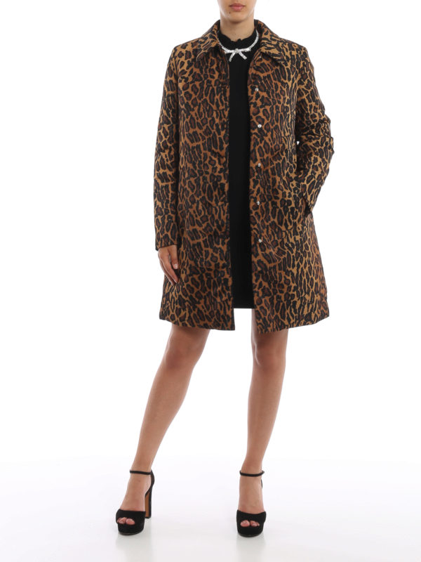 miu miu leopard coat