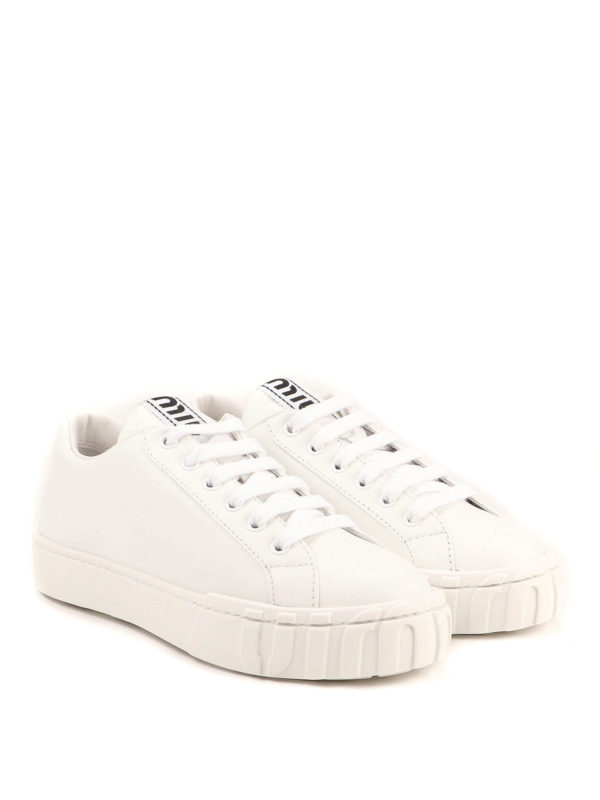 miu miu low top sneakers