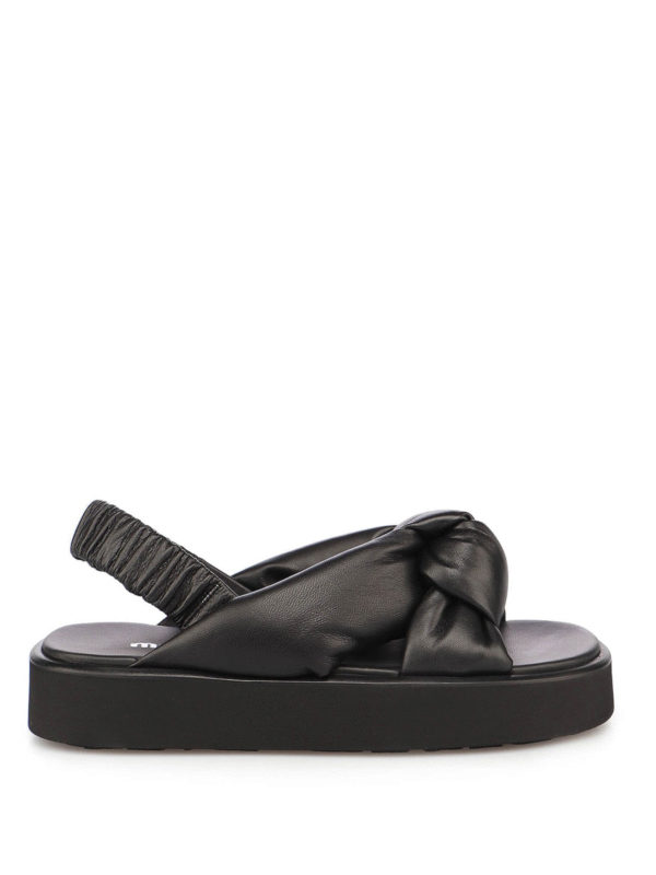 miu miu knotted sandals