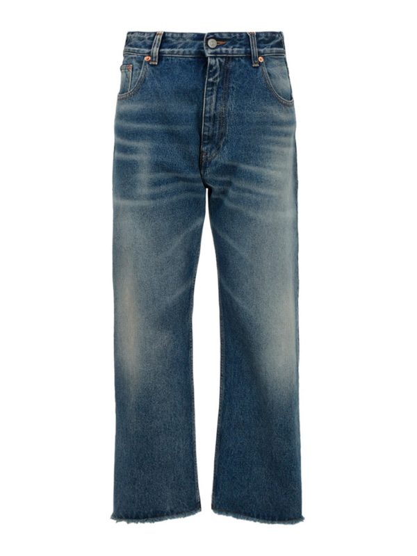 MM6 Maison Margiela - Faded denim jeans - flared jeans - S52LA0137S30589965