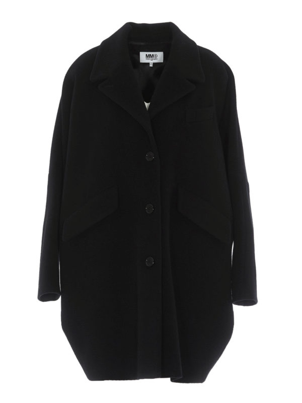 mm6 oversized coat