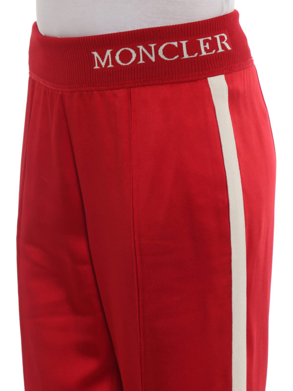 moncler red tracksuit