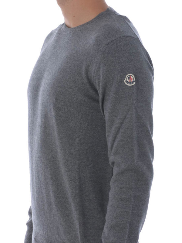 grey moncler jumper