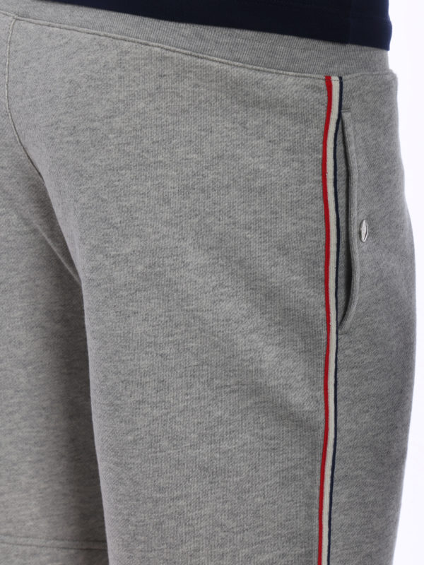 moncler grey tracksuit bottoms