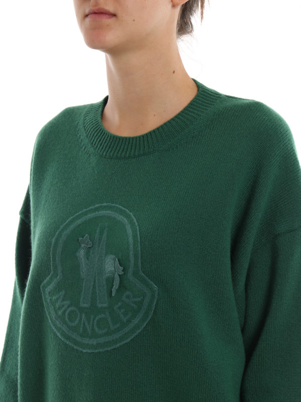 moncler green sweatshirt