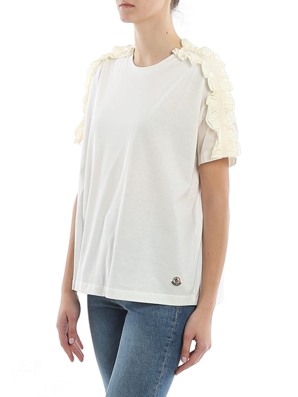 MONCLER buy online Oversize ruffle T-shirt