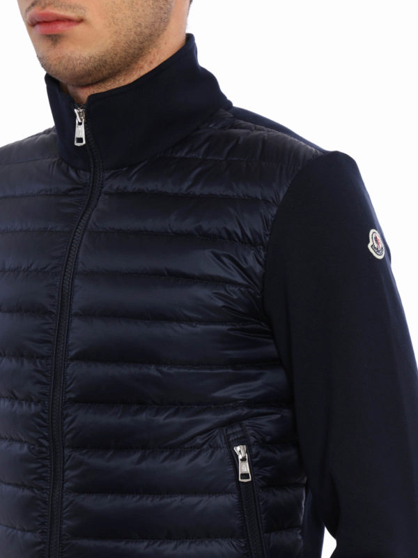 moncler padded sweater